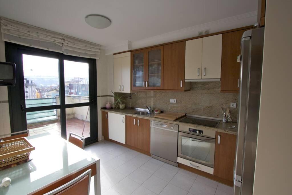 דירות Atico Centro Oviedo 3Hab+Garaje+Terraza+Wifi מראה חיצוני תמונה
